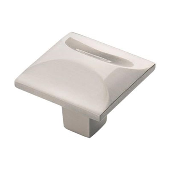Belwith Products 1.25 in. Square Knob - Satin Nickel - BWH076127 SN