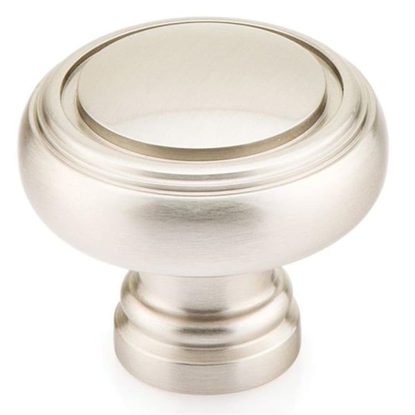 Patioplus 1.625 in. Norwich Cabinet Knob, Satin Nickel - PA2001704