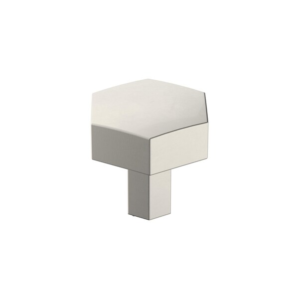 Amerock Caliber 1-1/4 in 32 mm Diameter Satin Nickel Cabinet Knob - BP36872G10