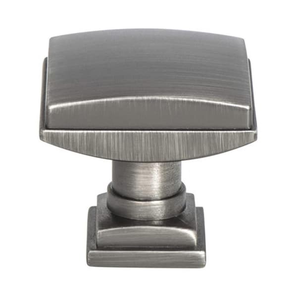 Berenson 1.25 in. Tailored Traditional Knob, Vintage Nickel - BE1277 1VTN