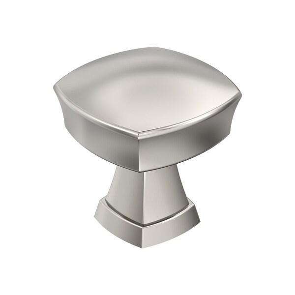 Amerock Stature 1-1/4 inch 32mm Length Polished Nickel Cabinet Knob - BP11287PN