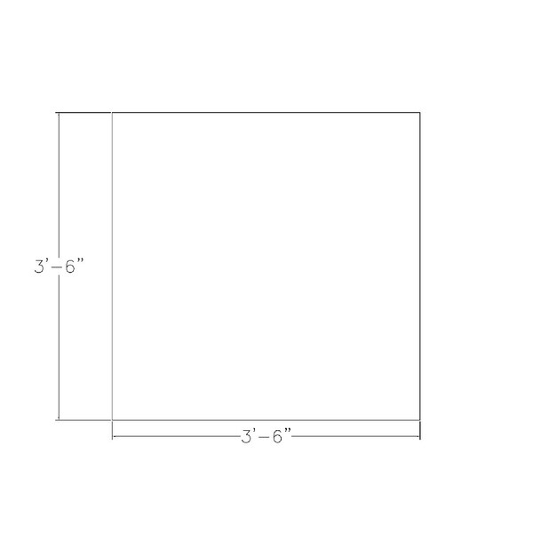 Skutchi Designs 42 in W, 42 in L, 29 in H, Engineered Wood Top, Grey - HAR-SQ-42-POST-ASIANNIGHT