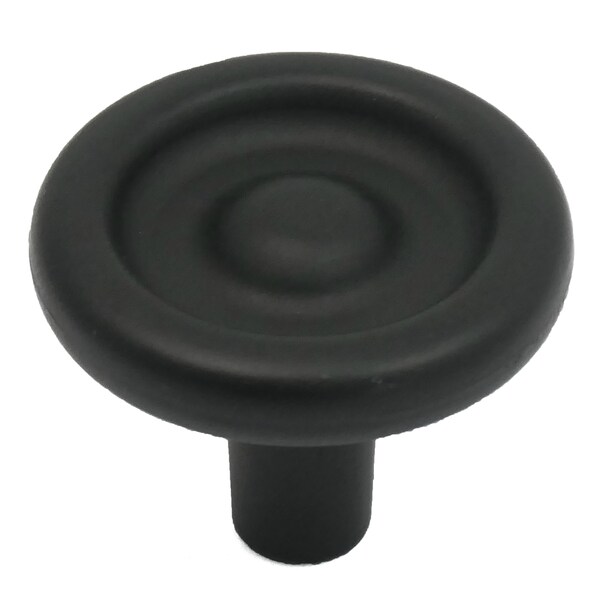 Laurey 1 1/4" Foundry Knob, Iron Black - 39220