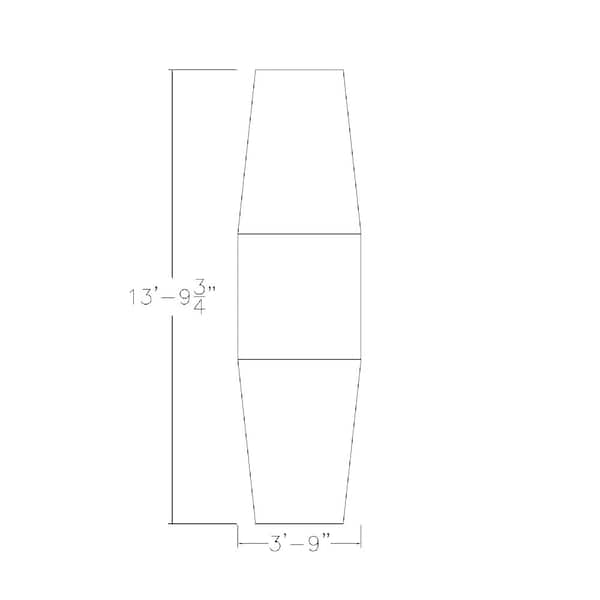 Skutchi Designs 45 in W, 165.75 in L, 29 in H, Engineered Wood Top, White - HAR-HEX.IR-46X168-T-ELEC-XD09