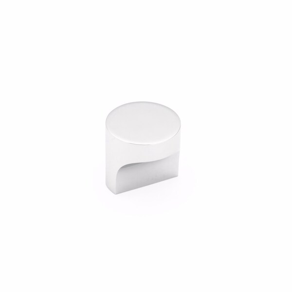 Schaub 1-1/4in Diameter Haniburton Cabinet Knob Polished Chrome Finish - 471-26