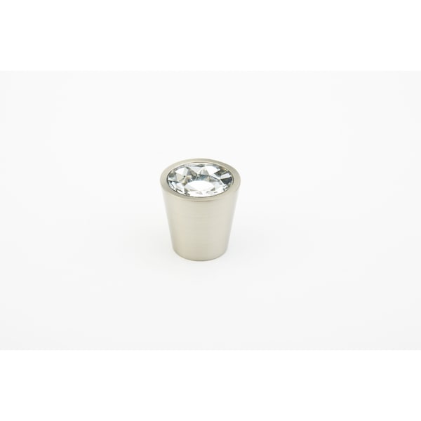Schaub 1-1/16in Stargaze Cabinet Knob Satin Nickel Finish - 72-C-15