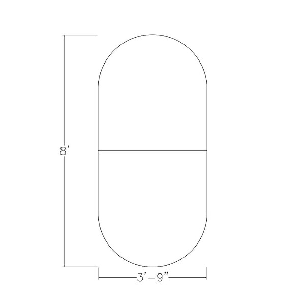Skutchi Designs 45 in W, 96 in L, 29 in H, Engineered Wood Top, Grey - HAR-RAC-46X92-DOU-XD01