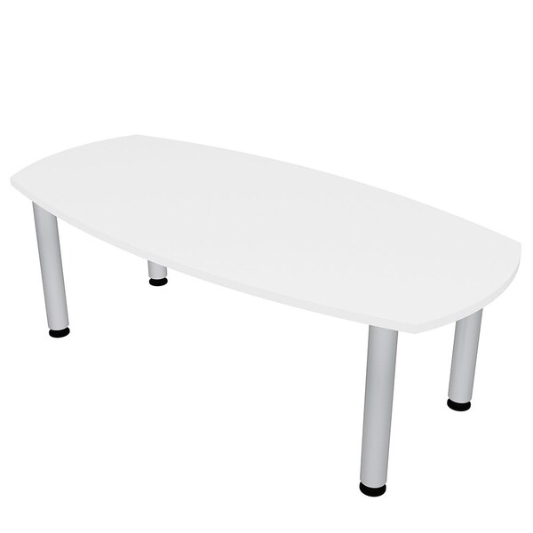 Skutchi Designs 33.5 in W, 59.5 in L, 29 in H, Engineered Wood Top, White - HAR-ABOT-34X60-PT-09