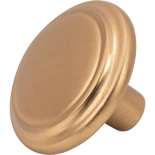 Designperfect 1-1/4 Diameter Round Cabinet Knob, Champagne Bronze/Gold - DPA-R92KCBZ