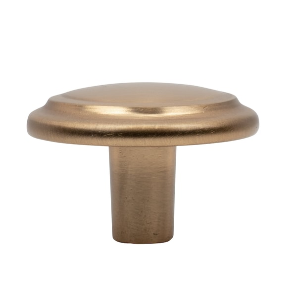 Designperfect 1-1/4 Diameter Round Cabinet Knob, Champagne Bronze/Gold - DPA-R92KCBZ