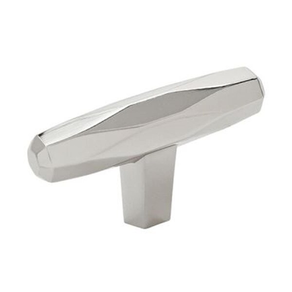 Gardencare 2.5 in. Knob St. Vincent, Polished Nickel - GA312022