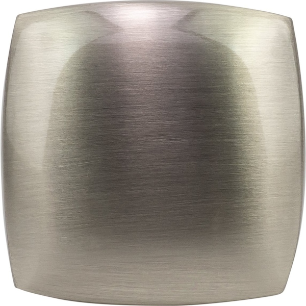 Designperfect 1-3/16 Overall Length Square Cabinet Knob, Brushed Satin Nickel, 25PK - DPA25S83KSNB