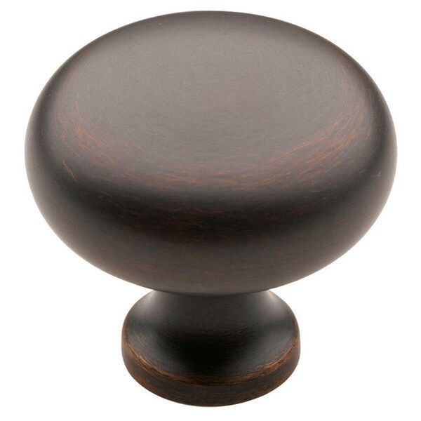 Grilltown 1.25 in. Venetian Knob, Bronze - GR3211383
