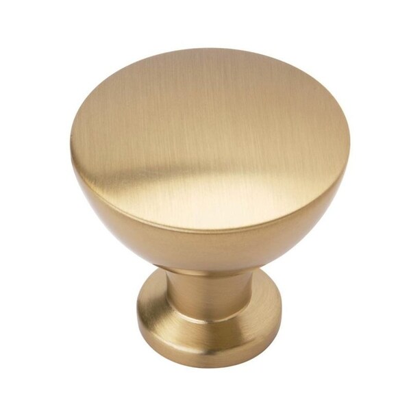 Amerock Grail Series Cabinet Knob, 1-5/16 in Projection, Zinc, Champagne Bronze - BP37330CZ