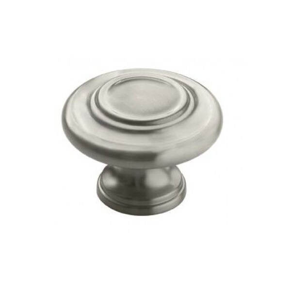 Amerock BP15862G10-10PACK 1-3/4" (44 mm) Inspirations Cab Knob Satin Nickel - BP15862G10-10PACK
