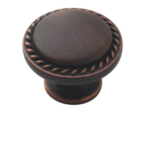 Amerock BP53001ORB-10PACK 1-3/16" (30 mm) Diameter Value Cab Knob ORB - BP53001ORB-10PACK