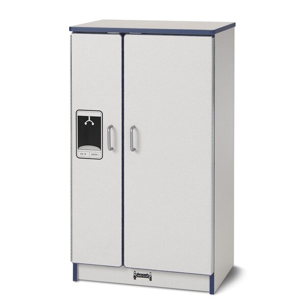Jonti-Craft Rainbow Accents Culinary Creations Kitchen Refrigerator, Navy - 2410JCWW112