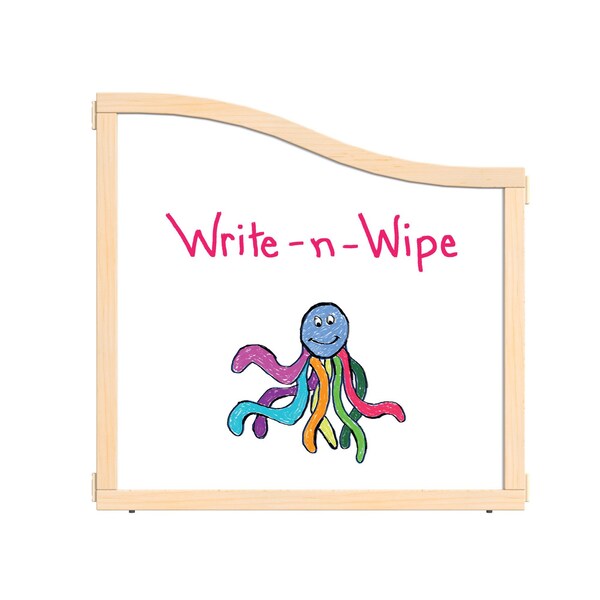 Jonti-Craft KYDZ Suite Cascade Panel, E To A-height, 36 in. Wide, Write-n-Wipe - 1521JCAWW