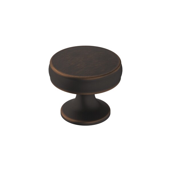 Amerock Renown 1-1/4 in 32 mm Diameter Oil Rubbed Bronze Cabinet Knob - BP36793ORB