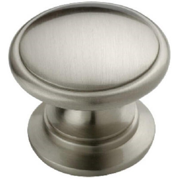 Gardencare BP53012G10 1.25 in. Round Allison Value Hardware Knob, Satin Nickel - GA1634446