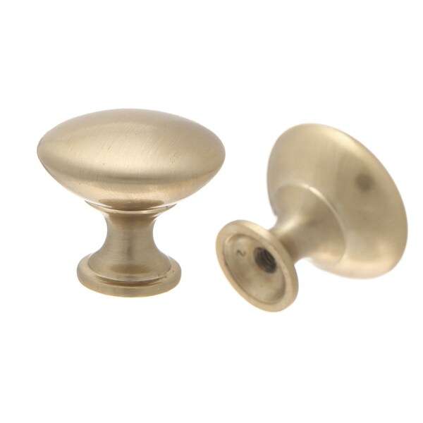 Pride Industrial 1-1/16in Diecast Mushroom Cabinet Knob Rose Gold Finish - K910RG