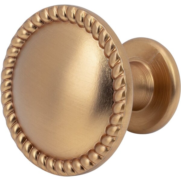 Designperfect 1-1/4 Diameter Round Cabinet Knob, Champagne Bronze/Gold, 25PK - DPA25R11KCBZ
