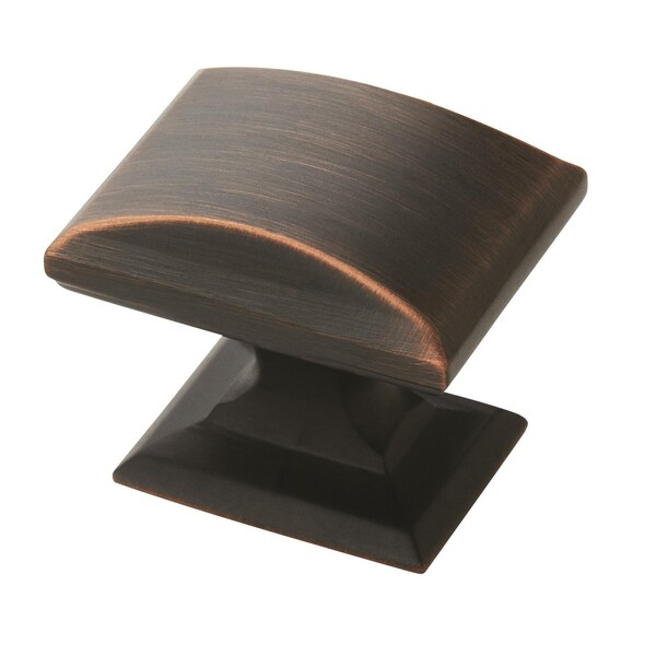 Amerock Candler 1-1/4 in 32 mm Oil-Rubbed Bronze Cabinet Knob, 10PK - 10PK29340ORB