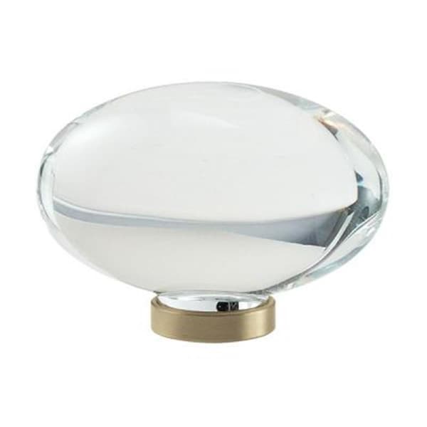 Amerock 1.75 in. Knob Glacio, Golden Champagne - A36651 CBBZ