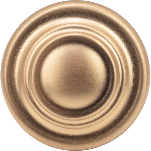 Designperfect 1-5/16 Diameter Round Cabinet Knob, Champagne Bronze/Gold, 25PK - DPA25R38KCBZ