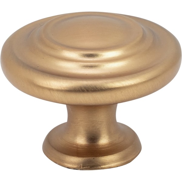 Designperfect 1-5/16 Diameter Round Cabinet Knob, Champagne Bronze/Gold, 25PK - DPA25R38KCBZ