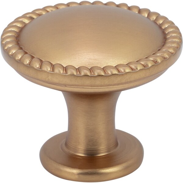 Designperfect 1-1/4 Diameter Round Cabinet Knob, Champagne Bronze/Gold, 10PK - DPA10R11KCBZ