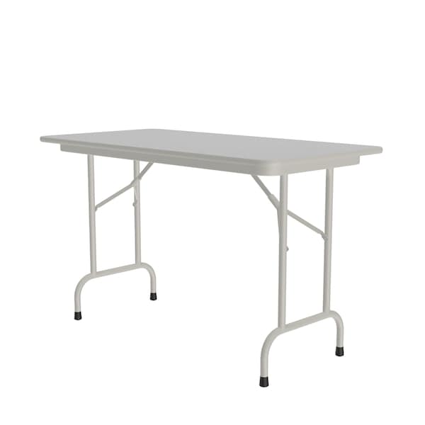 Correll CF Melamine Folding Tables 24x48 Gray Granite - CF2448M-15
