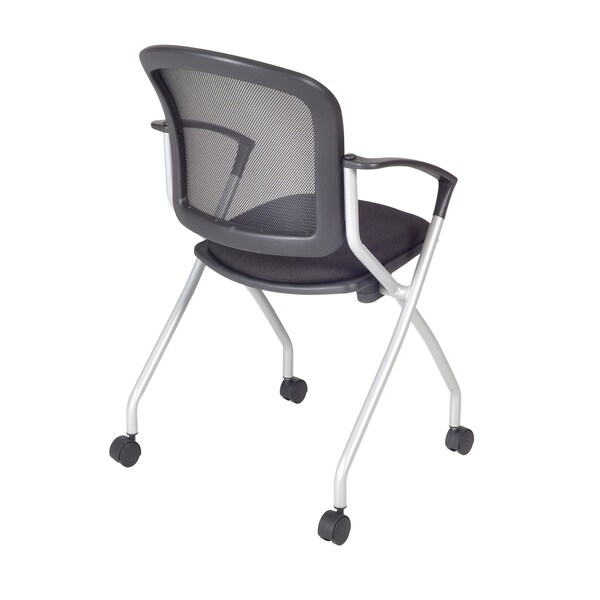 Kobe Rectangle Tables > Training Tables > Kobe Training Table & Chair Sets, 48 W, 30 L, 29 H, Cherry - MKTRCT4830CH23BK