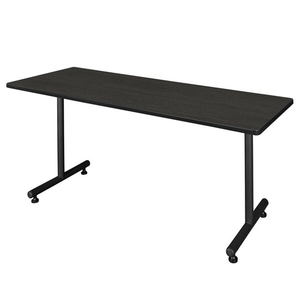 Regency Kobe Training Tables, 60 W, 24 L, 29 H, Wood, Metal Top, Ash Grey - MKTRCT6024AG