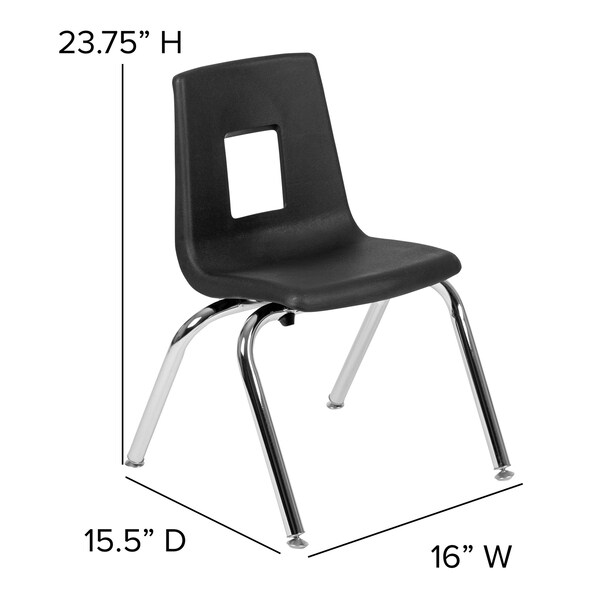 Flash Furniture Mobile 60" Circle Wave Grey Table Set-14" Chairs - XU-GRP-14CH-A60-HCIRC-GY-T-P-CAS-GG