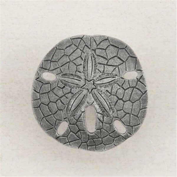 Acorn Mfg Acorn Manufacturing DPDPP Artisan Collection Sand Dollar Knob; Antique Pewter - DPDPP