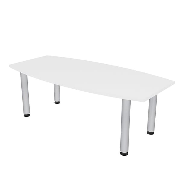 Skutchi Designs 33.5 in W, 69.5 in L, 29 in H, Engineered Wood Top, White - HAR-BOT-34X70-PT-09