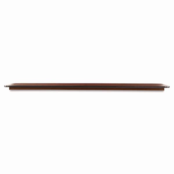 Alera Rectangle Folding Table, 48" W, 23.78" L, 29" H, Mahogany Top, Melamine - FT724824MY