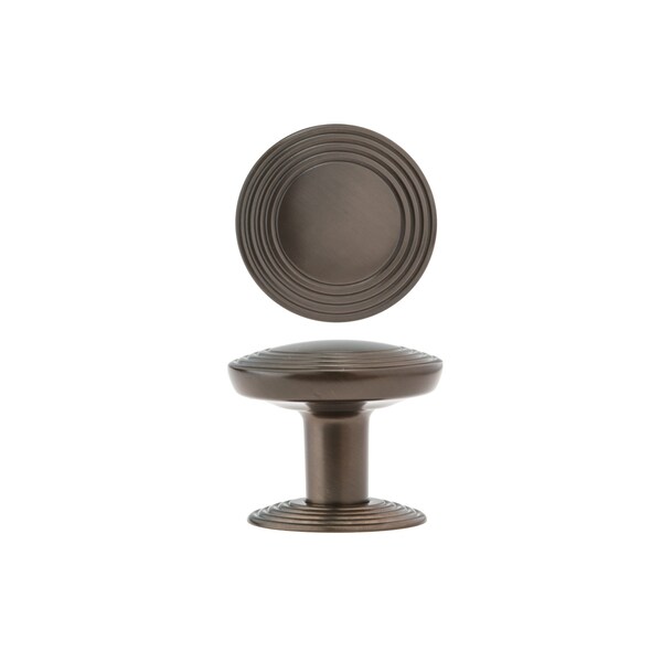 Richelieu 1 9/16 in (40 mm) Honey Bronze Transitional Cabinet Knob - BP707040HBRZ