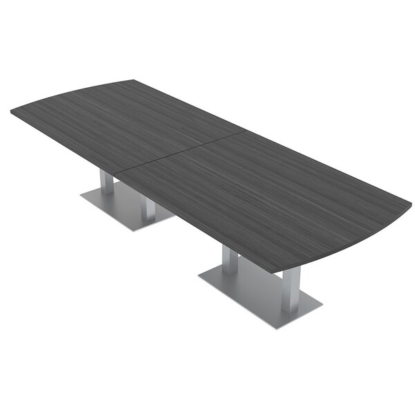 Skutchi Designs 45 in W, 144 in L, 29 in H, Engineered Wood Top, Grey - HAR-AREC-46X143-DOU-ASIANNIGHT