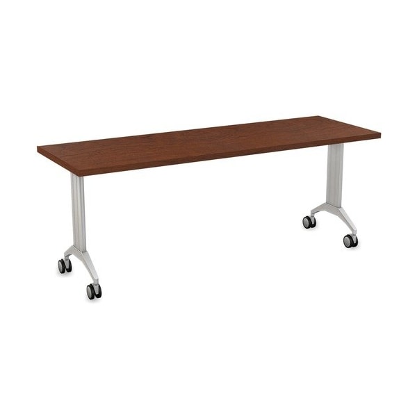 Special-T Table, Flip/Nest, 24inWx72inLx30inH, Mahogany - SCTLINK2472MSMG
