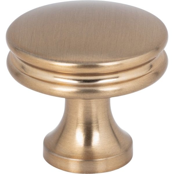 Jeffrey Alexander 1-1/4" Diameter Satin Bronze Marie Cabinet Knob - 445SBZ