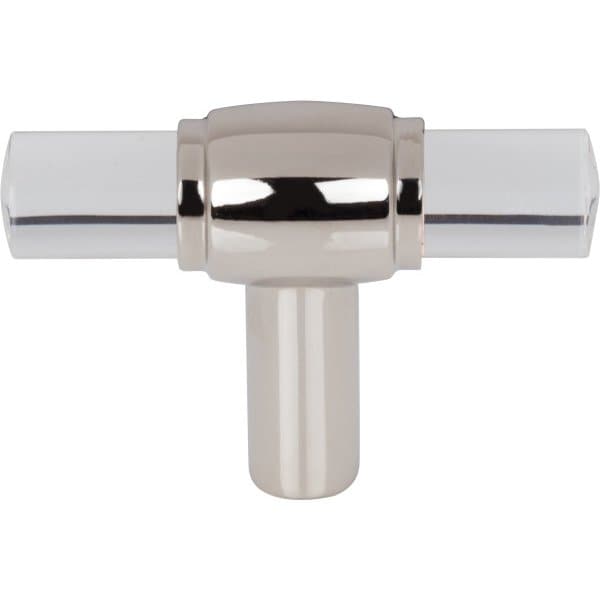 Jeffrey Alexander 2" Polished Nickel Carmen Cabinet "T" Knob - 775L-NI