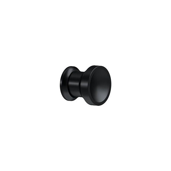 Deltana Chalice 1" Contemporary Cabinet Knob Black - CHAL10U19