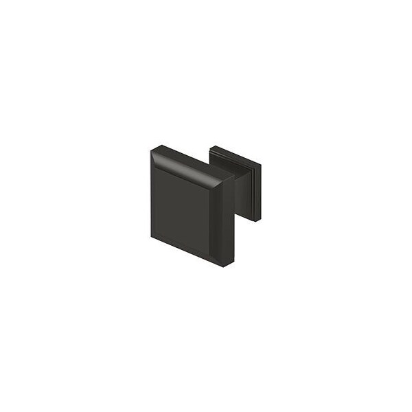 Deltana Decorative Square Cabinet Knob Oil Rubbed Bronze - KS10U10B
