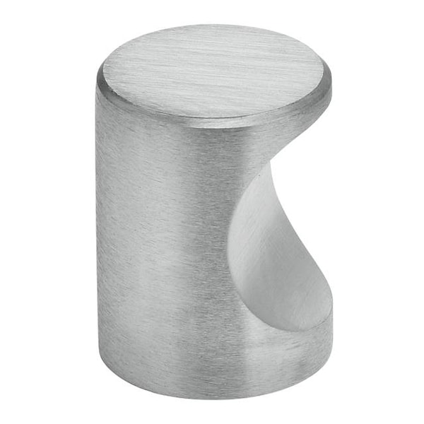 Omnia 1" Modern Finger Cabinet Knob Satin Chrome - 9153/25.26D
