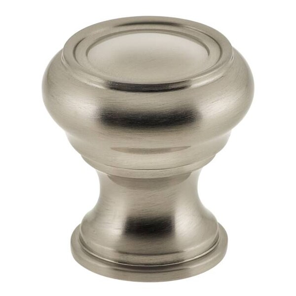 Omnia Traditional Cabinet Knob Satin Nickel 1-1/2" - 9045/38.15