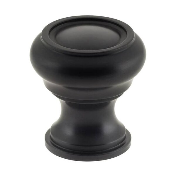 Omnia 1" Traditional Cabinet Knob Oil Rubbed Bronze - 9045/25.10B