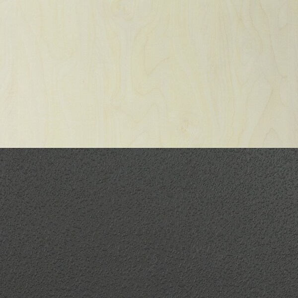 Kobe Rectangle Tables > Training Tables > Kobe Training Table & Chair Sets, 48 W, 30 L, 29 H, Maple - MKTRCT4830PL44BK