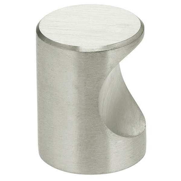 Omnia Cabinet Knob, Satin Stainless Steel, Proj. 1-1/8" - 9153/21.32D